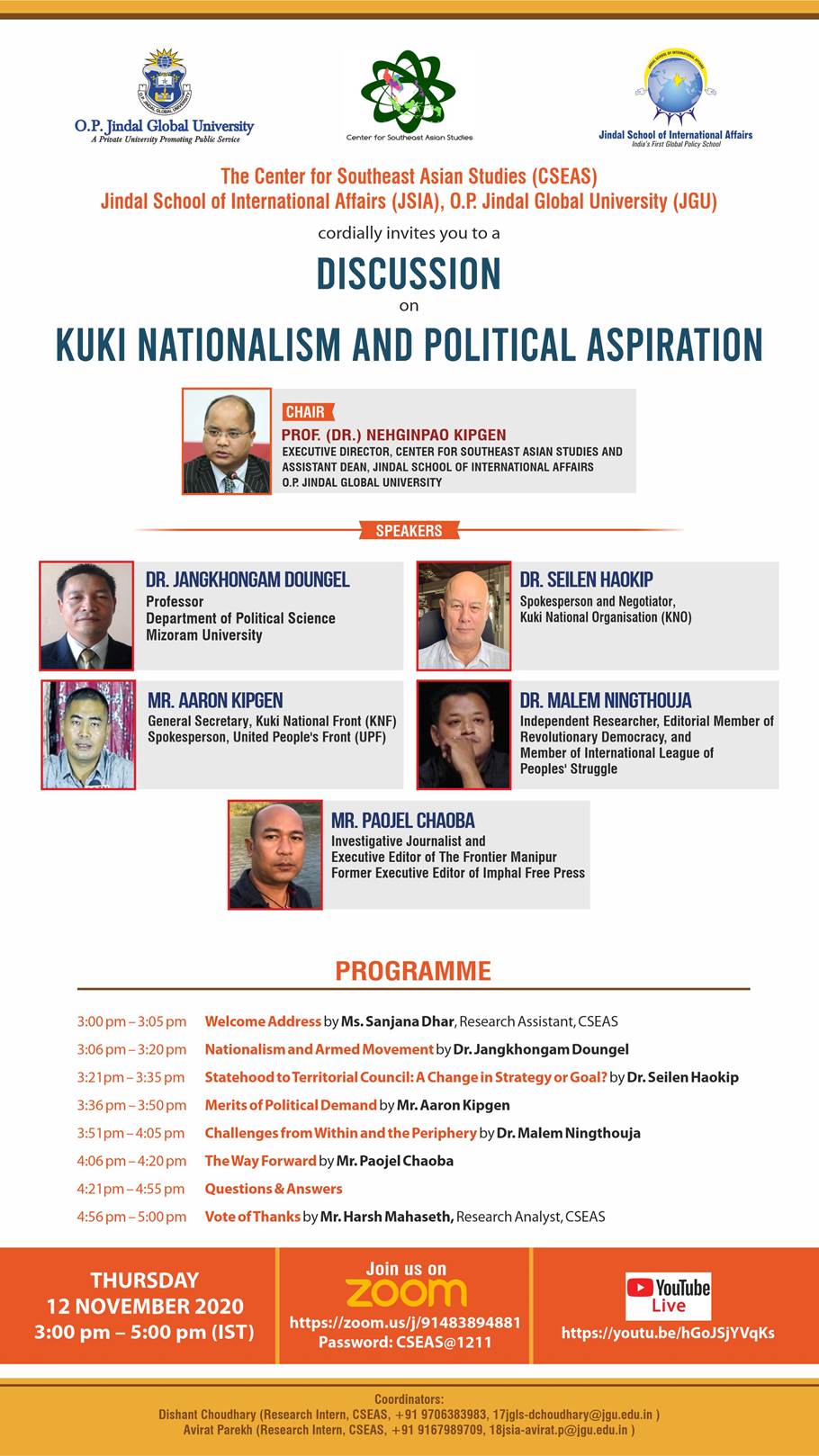  Discussion : Kuki Nationalism and Political Aspiration  