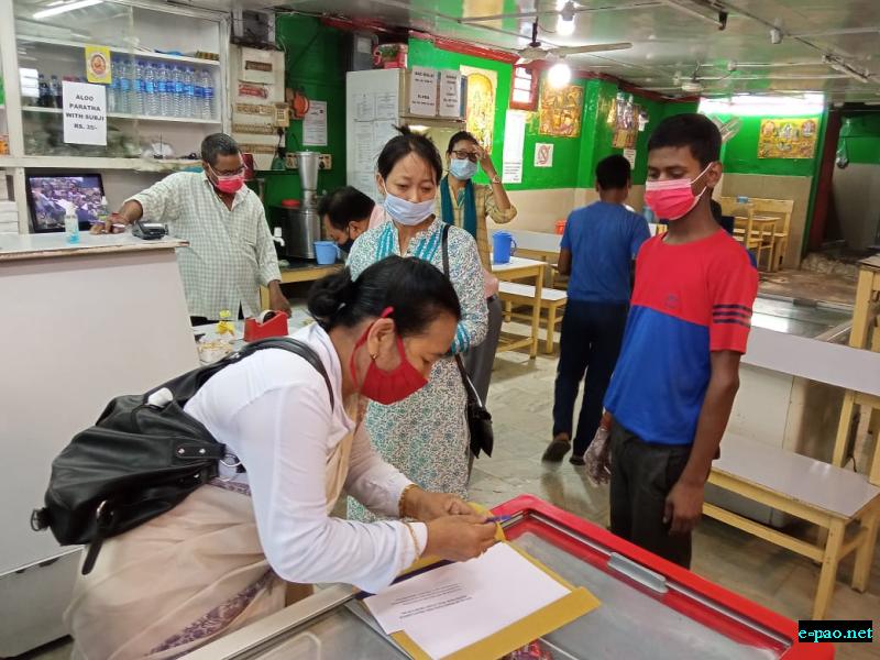  Inspection for Child Labour in Imphal on  26th October 2020 