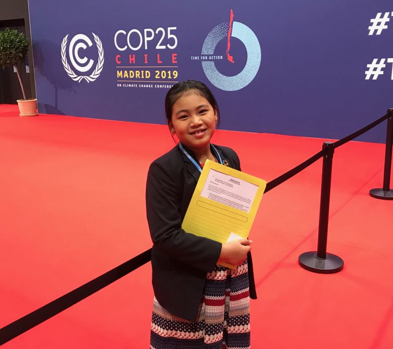  Licypriya Kangujam at COP25 Madrid