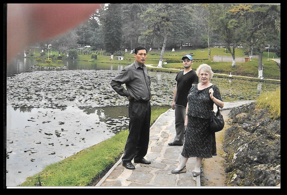  Ward Lake, Shillong   2006. Dr Dorendra (deceased), Neil and Margaret 