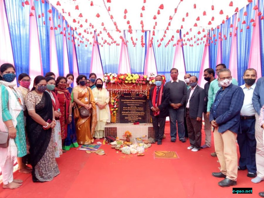  Distinguished faculty members and staffs present during the foundation laying ceremony of Bioresource Management and Energy Conservation and Material Development Centre at Fakir Mohan University, Odisha 