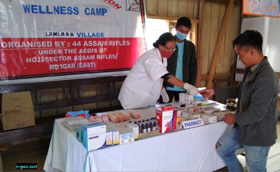  Medical camp at Lamlaba Village, Tamenglong on 20th February 2021  