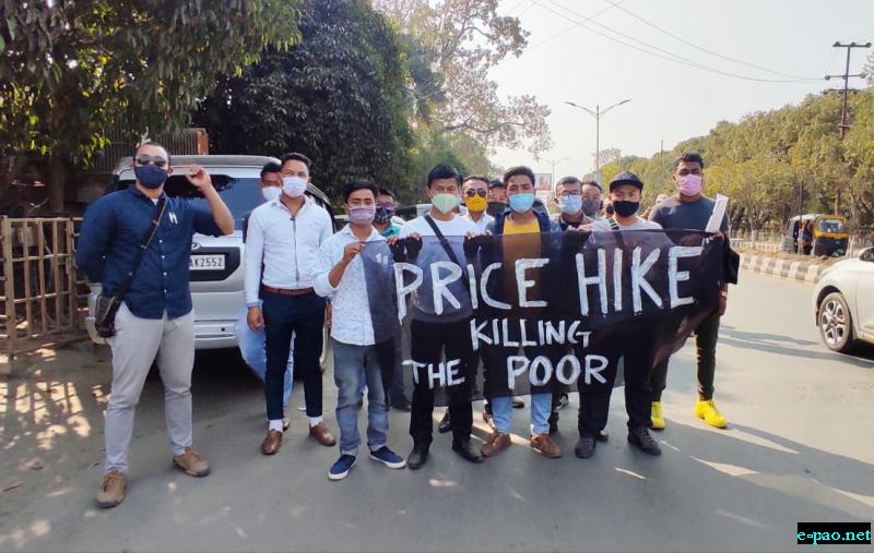  CM & Governor of Manipur urged to cut down price hike