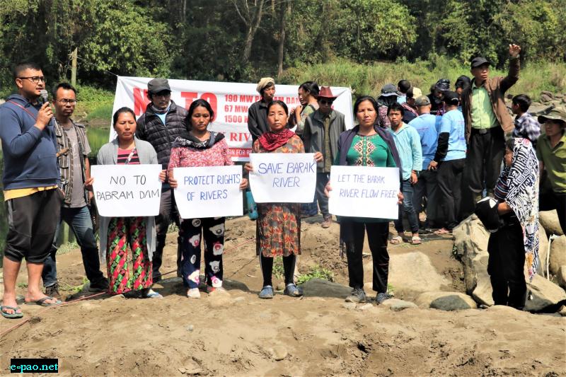  Stop Building Dams in Manipur - Let the Rivers Flow free - River Day 2021 at Nheng (Langpram) Village, Manipur 
