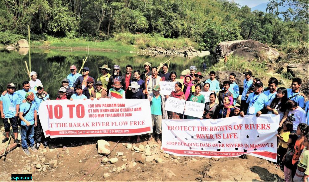   Stop Building Dams in Manipur - Let the Rivers Flow free - River Day 2021 at Nheng (Langpram) Village, Manipur  