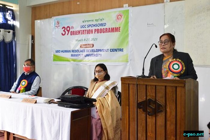  39th Orientation Program at Manipur University 