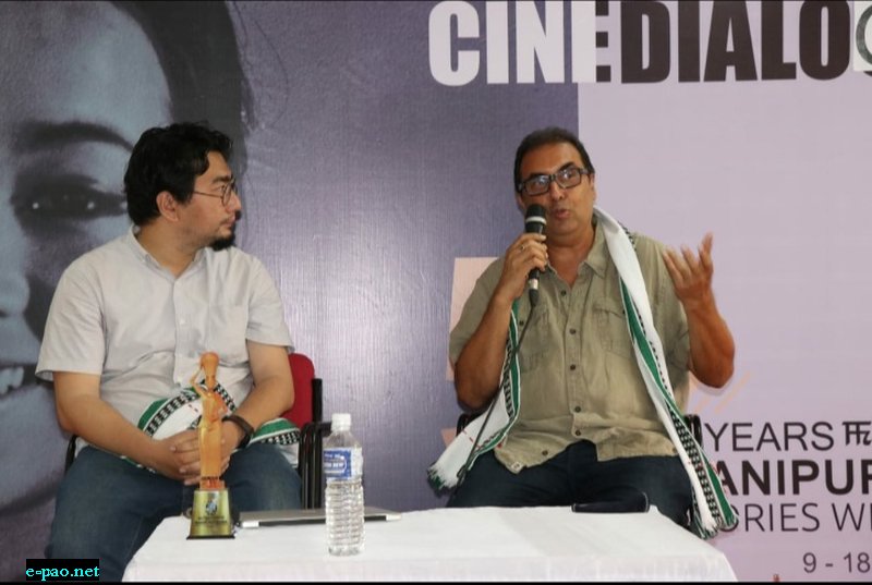  >Cine Dialogue at the golden jubilee celebration of Manipuri cinema on April 12th  2021  