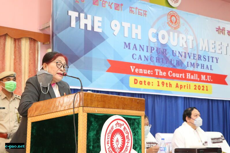  Court Meeting of Manipur University held on 19th April 2021 