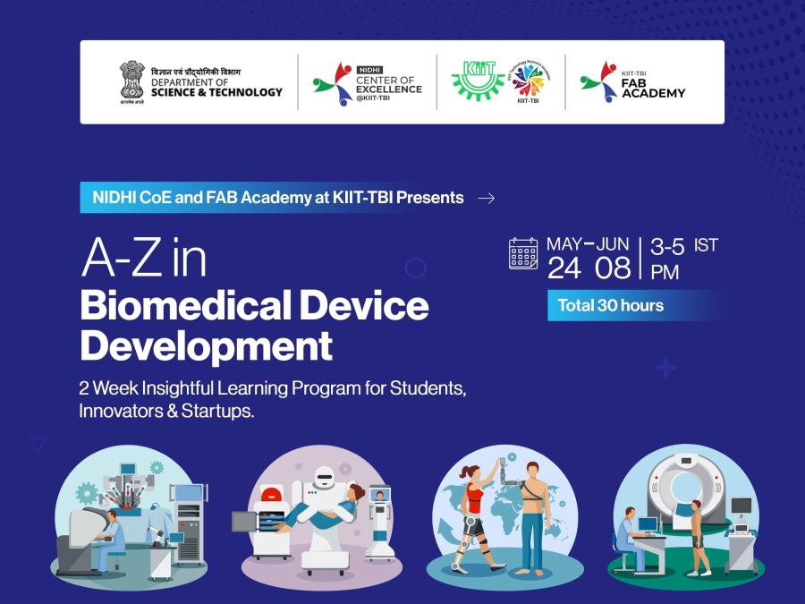   A-Z in Biomedical Device development programme  