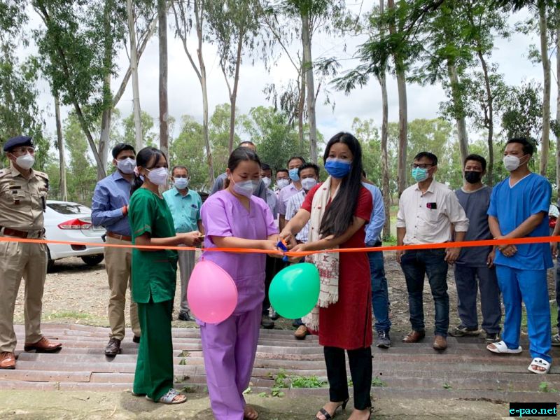  2nd Covid Care Centre for Bishnupur District inaugurated  