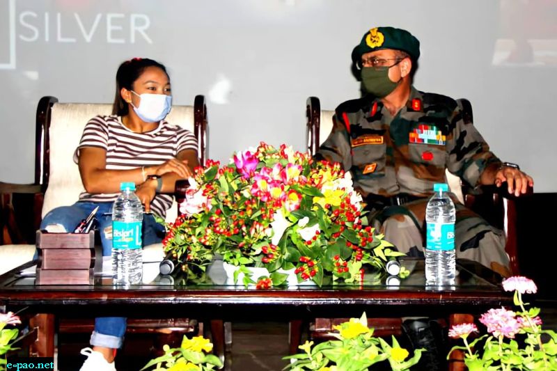  Olympic Silver medalist Mirabai Chanu felicitated at Leimakhong on August 06, 2021 