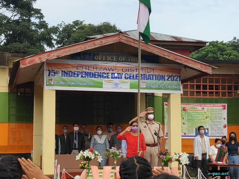  75th Independence Day at Pherzawl