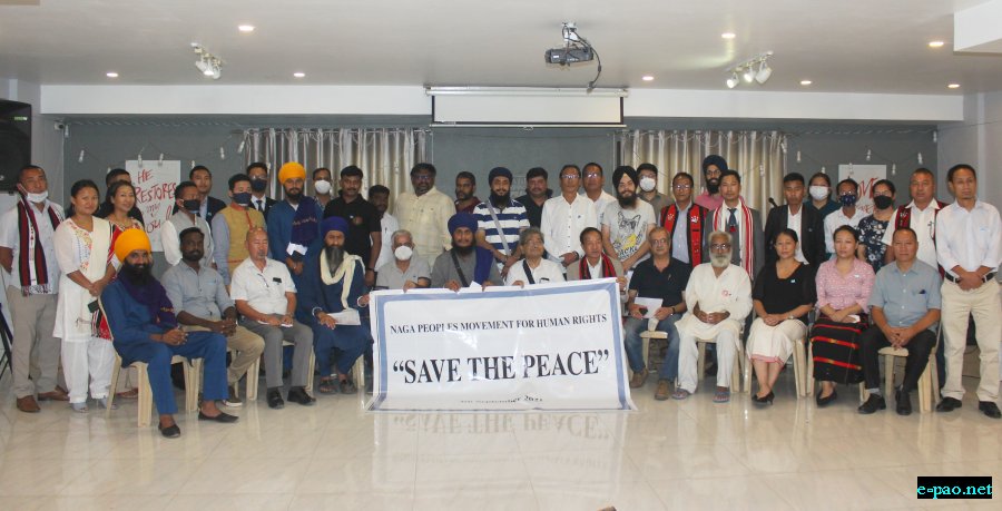   Save The Peace : Conference on Indo-Naga peace process at The Dwaar Center, Safdarjung, New Delhi on 04 September  2021  