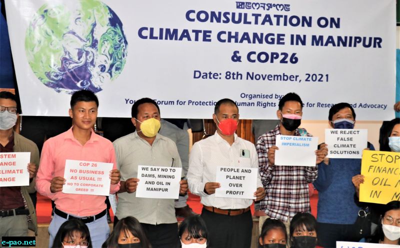   Consultation on Climate Change in Manipur in Context of COP 26  