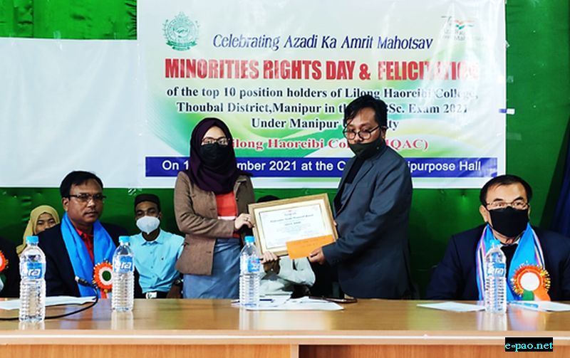   Minorities Rights Day observed at Lilong  