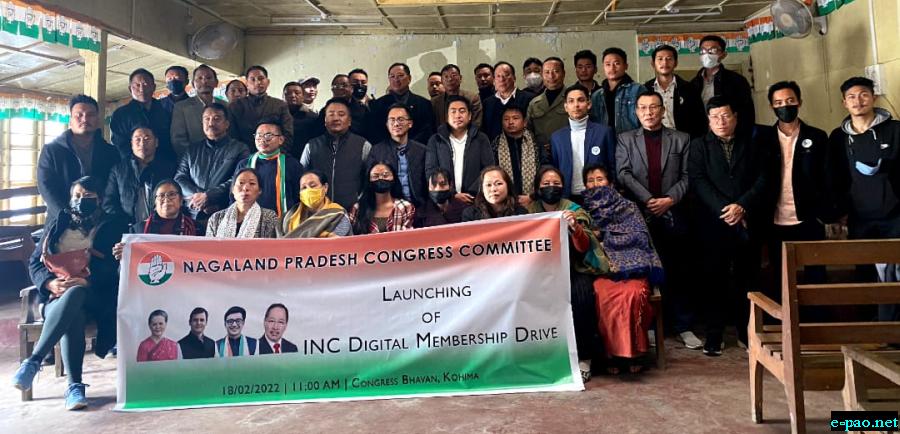  INC Digital Membership Drive launched at Kohima 