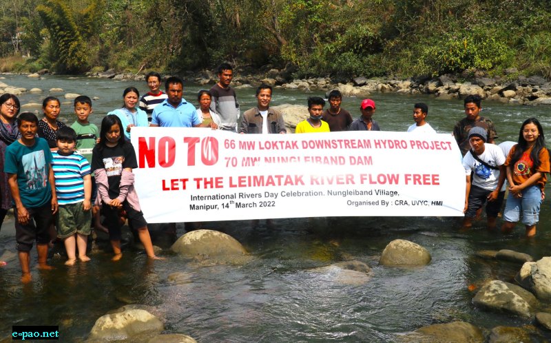   leimatak River - to be submerged by proposed 66 MW Loktak Downstream Hydro project in Manipur   
