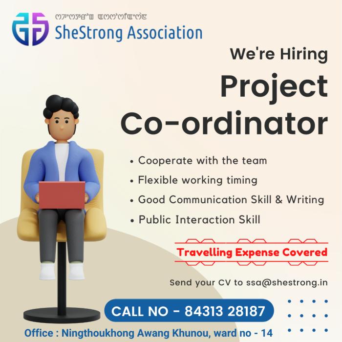   Project Coordinator for Shestrong Association, Ningthoukhong 
