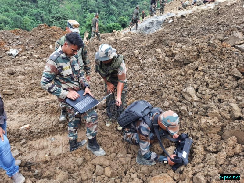  Search operations continue at Tupul general area 