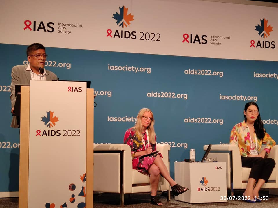 Nalinikanta Raj Kumar (CoNE) at 24th International AIDS Conference (AIDS 2022) 