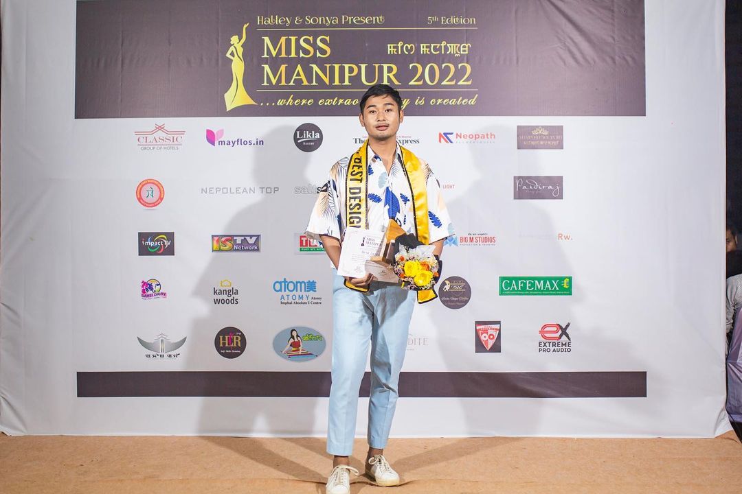  Arbin Tonjam at Miss Manipur 2022 