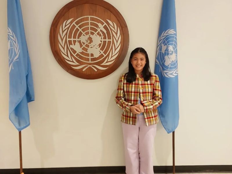  Licypriya Kangujam left for New York to attend the United Nations General Assembly  