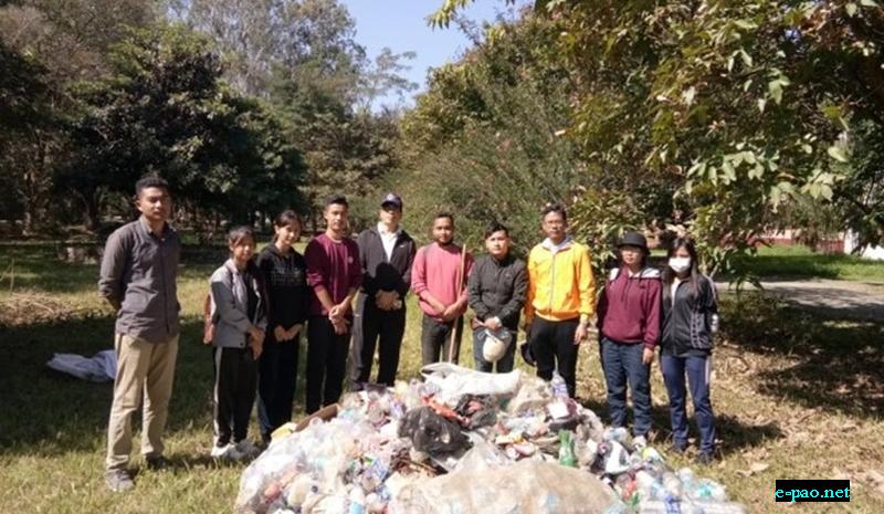   Clean India Campaign Drive at Manipur University 