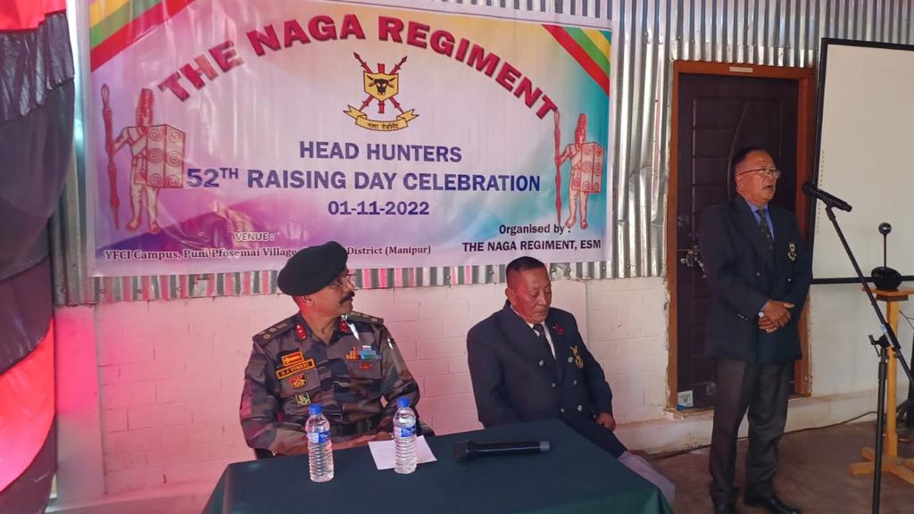  52nd Raising Day of Naga Regiment 