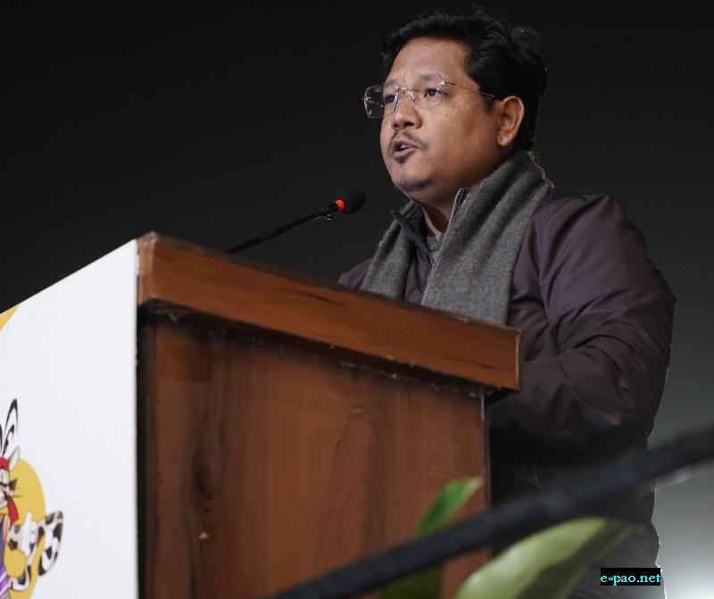  2nd North East Olympic Games closes with a glittering ceremony chaired by CM Shri Conrad Sangma 