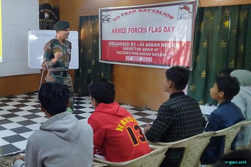  Armed Forces Flag Day at Tamenglong 