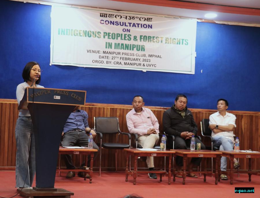  consultation on Indigenous Peoples and Forest Rights in Manipur 