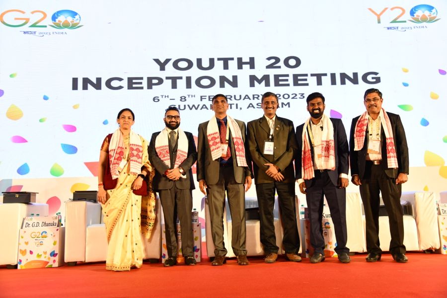  Marut Drone Founder & IIT alumnus Prem Vislawath at the three-day Y20 Inception Meet at IITG  