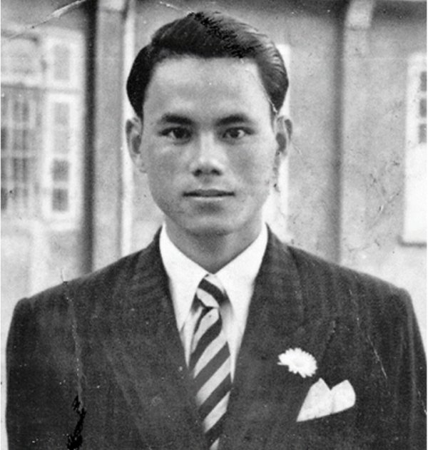 Author in Shillong 1954 
