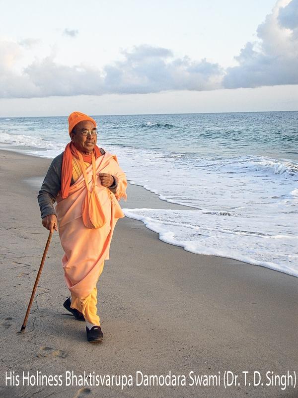  His Holiness Bhaktisvarupa Damodara Swami (Dr. T. D. Singh) 