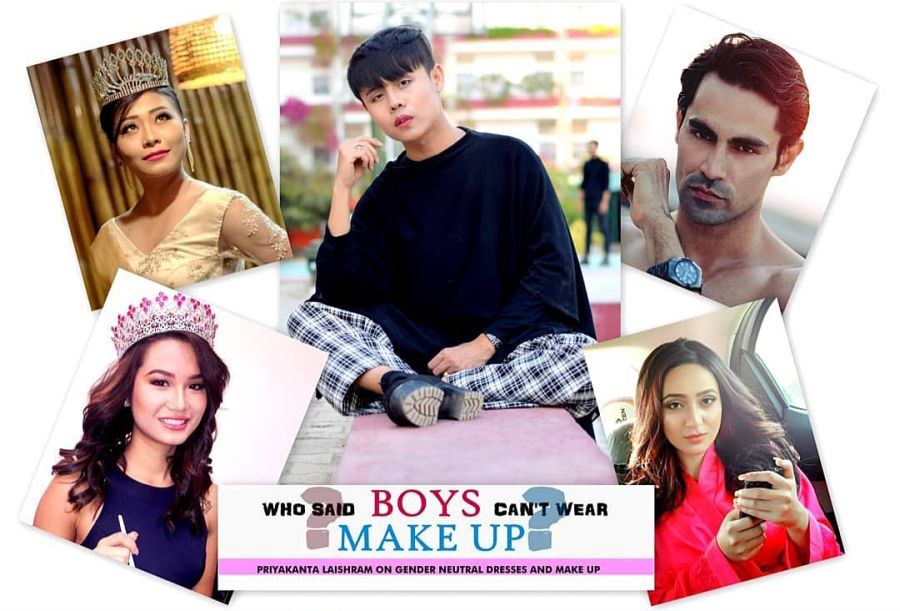 Priyakanta Laishram's Who Said Boys Can't Wear Makeup Is No Less Than A Revolution 