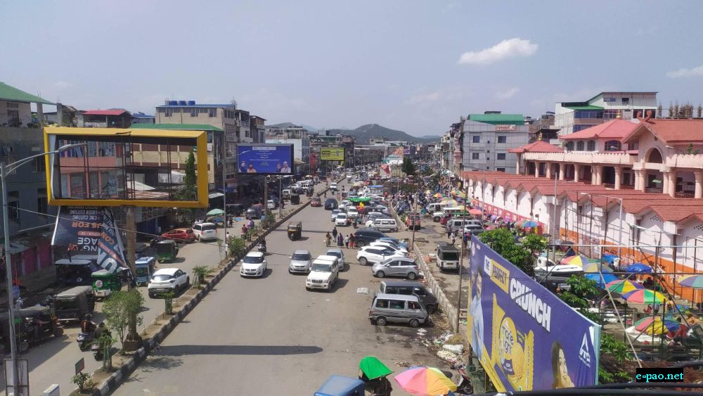 Ima Keithel, Imphal as seen on May 16 2023, after the relaxation of curfew hours