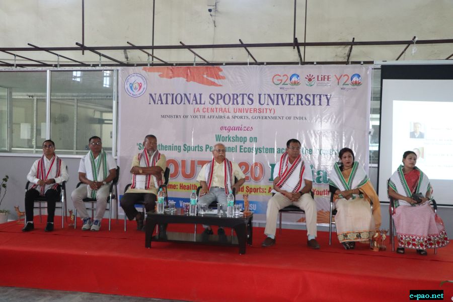  Workshop : Youth20 Engagement group at National Sports University, Manipur