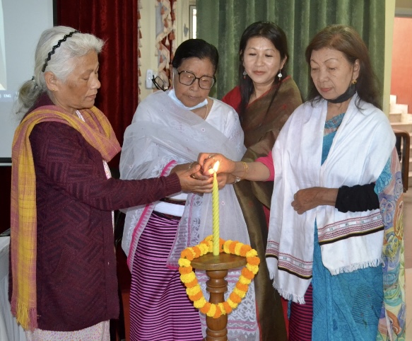  Women from across Northeast India at the 4th Northeast India Women Peace Congregation Held on 29 April 2023 in Assam.  