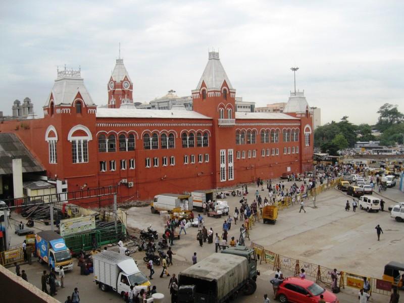   Central Rly. Station - Gateway of TN 