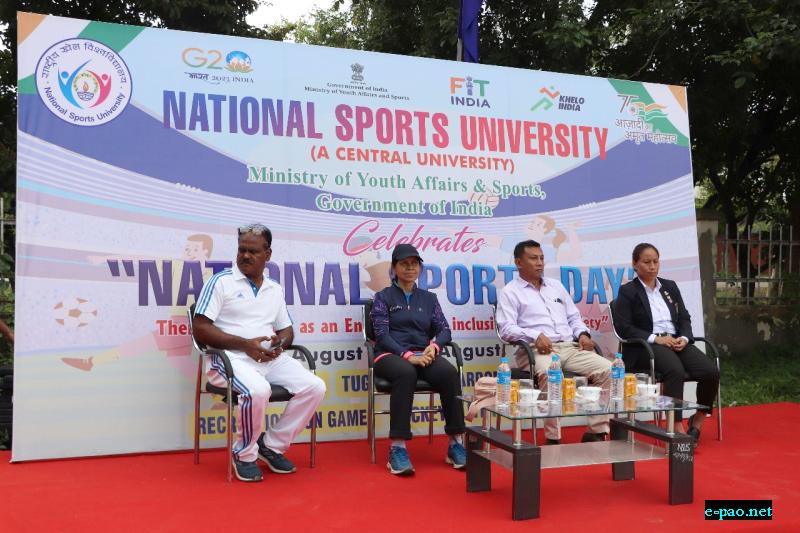   National Sports Day 2023 at Khuman Lampak Sports Complex 