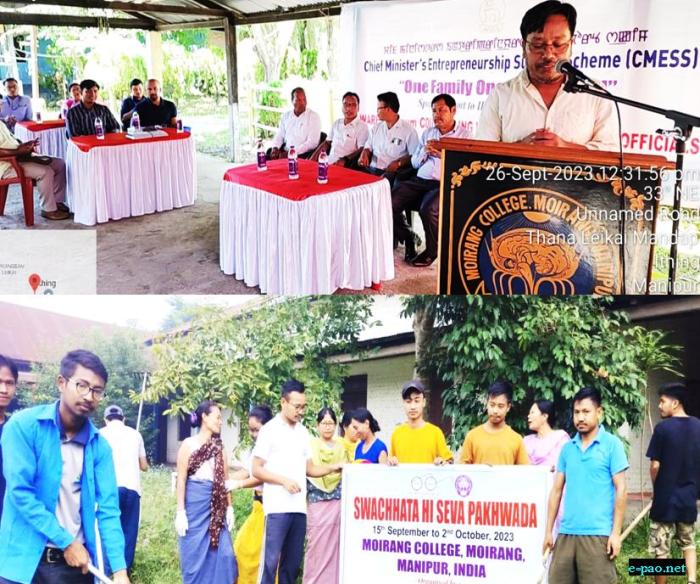  CMESS extended to Moirang College Relief Camp inmates  