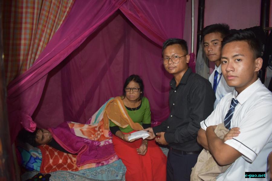  2 Jotin Wahengbam Help for injured students by students in Manipur 