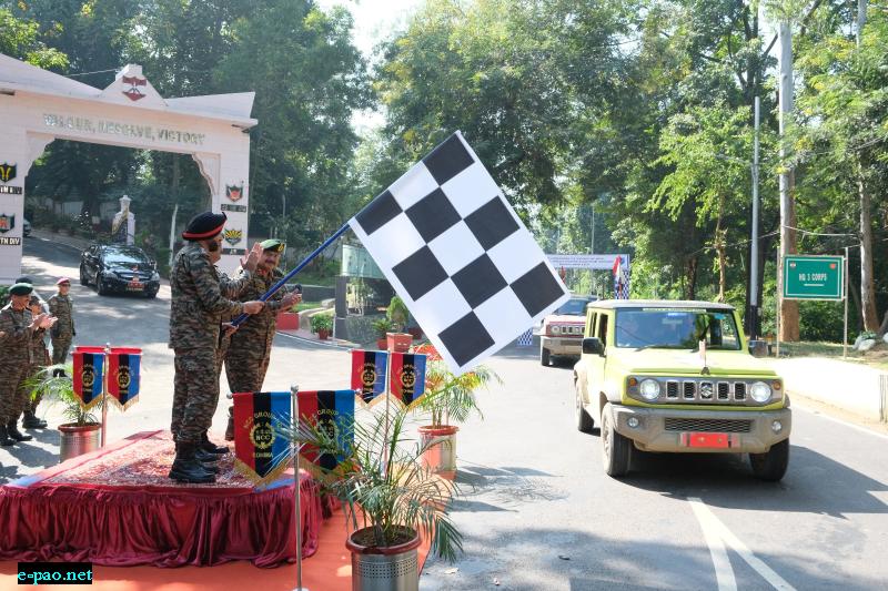  NCC Car Rally – Nagaland Leg flagged off 