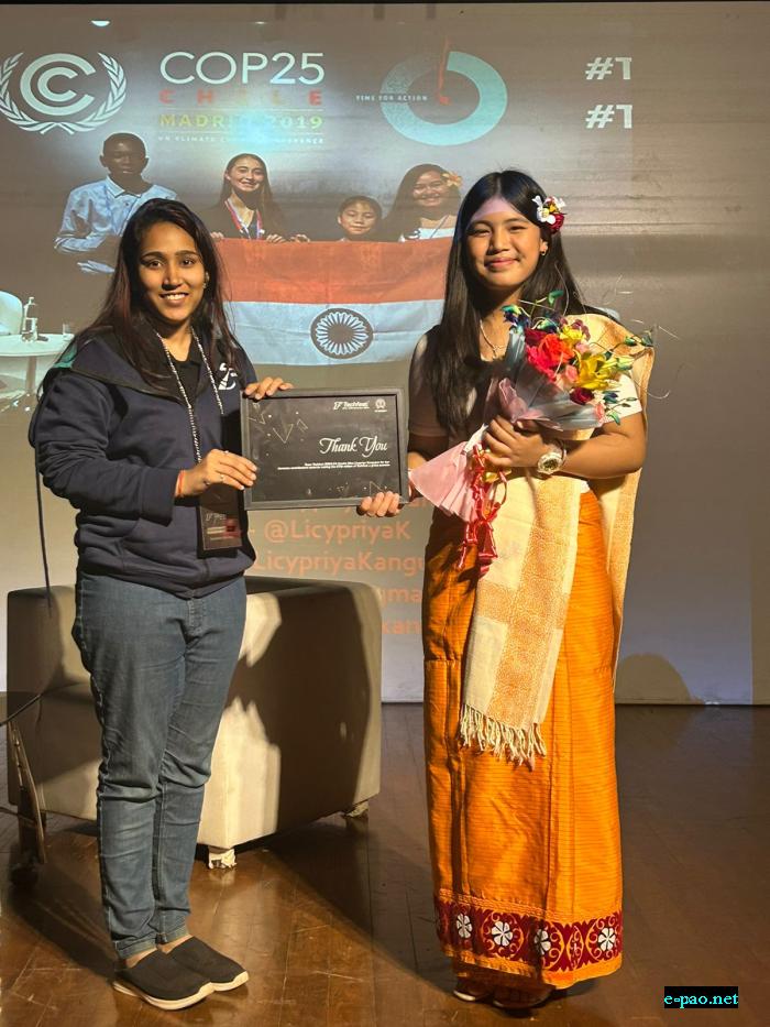 Licypriya Kangujam invited to lecture at IIT Bombay