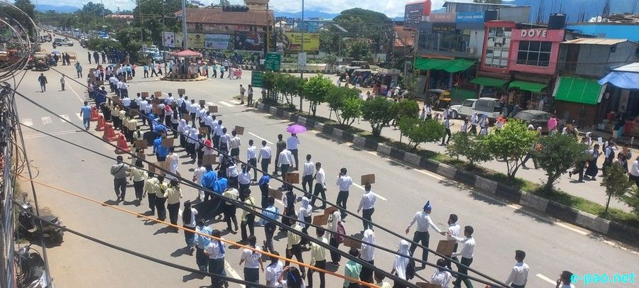 Athouba Pebam Chittaranjan : 21st Student Martyrdom Day - Silent Mass Rally :: 16th August 2025