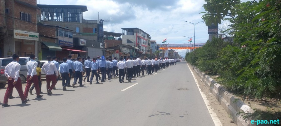 Athouba Pebam Chittaranjan : 21st Student Martyrdom Day - Silent Mass Rally :: 16th August 2025