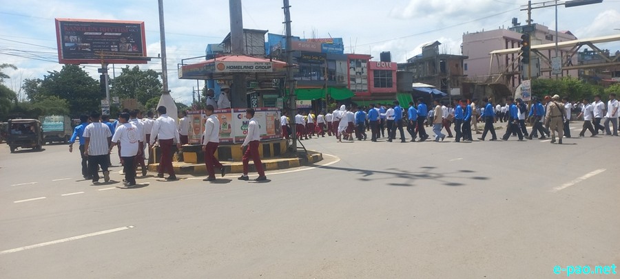 Athouba Pebam Chittaranjan : 21st Student Martyrdom Day - Silent Mass Rally :: 16th August 2025