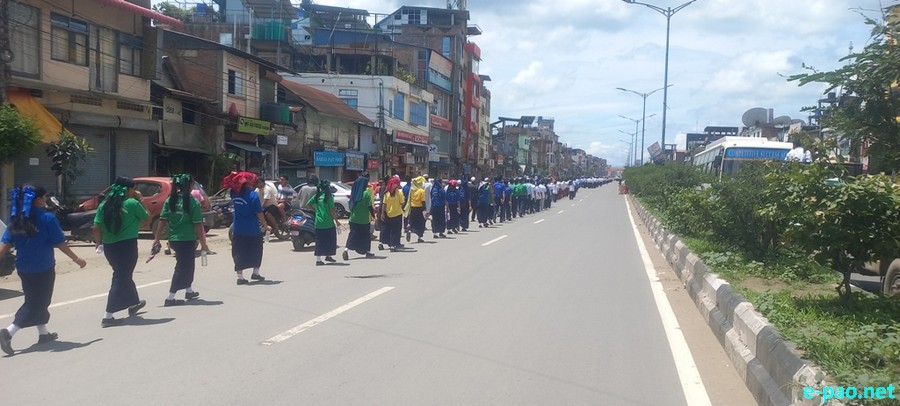 Athouba Pebam Chittaranjan : 21st Student Martyrdom Day - Silent Mass Rally :: 16th August 2025