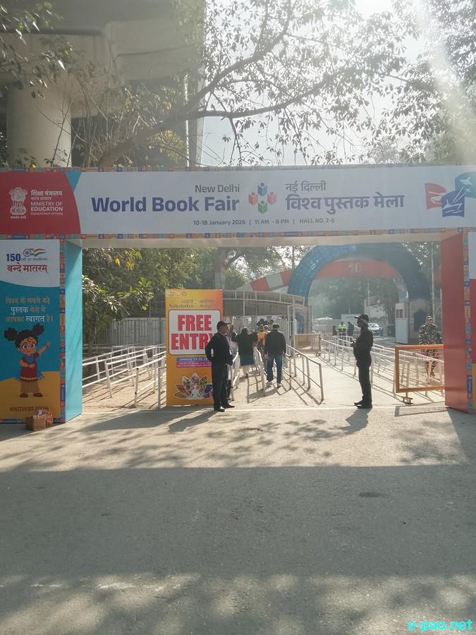 Delhi World Book Fair at Pragati Maidan ground :: 10-18 January 2026