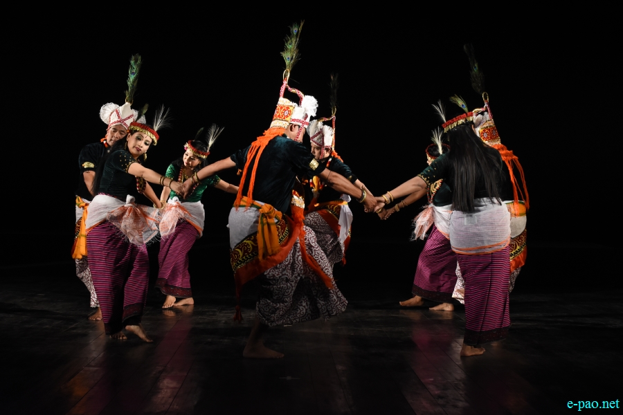  Khamba Thoibi Jagoi performed at JN Dance Academy , Imphal :: 26th December 2019  